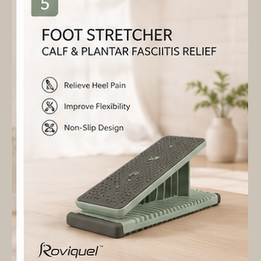 Roviquel foot stretcher board for calf stretching